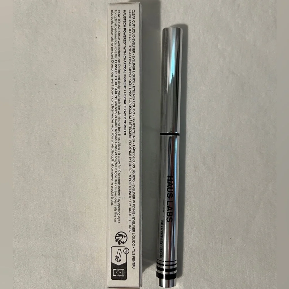 🖌️NIB🖌️ HAUS LABS ✨Black Onyx✨ Clear Cut Waterproof Liquid Eyeliner